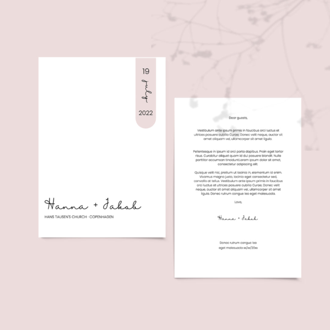 Ivory ∙ Wedding Invitation - Bergmann Studio