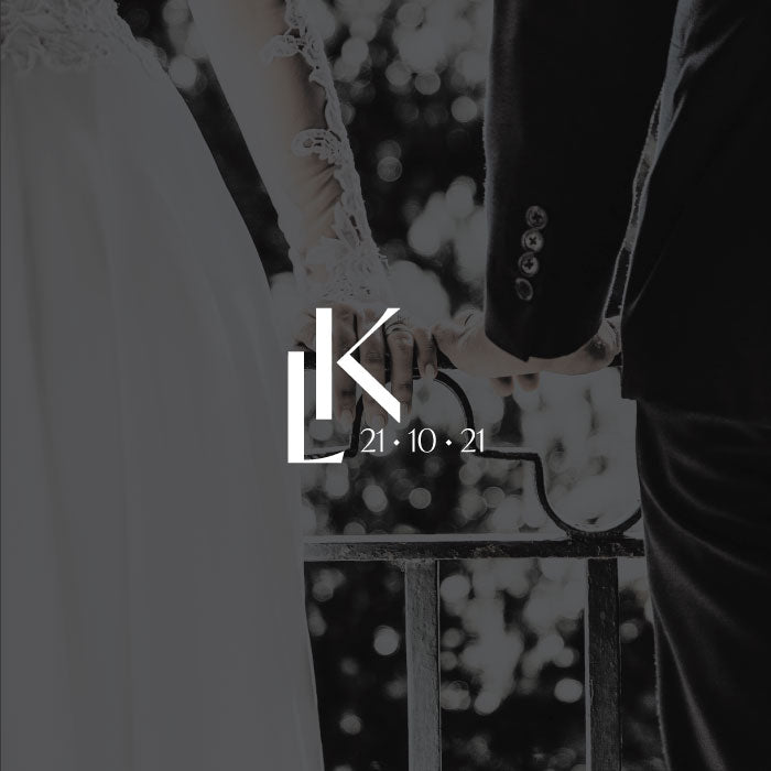 Wedding Logo ∙ 001 - Bergmann Studio