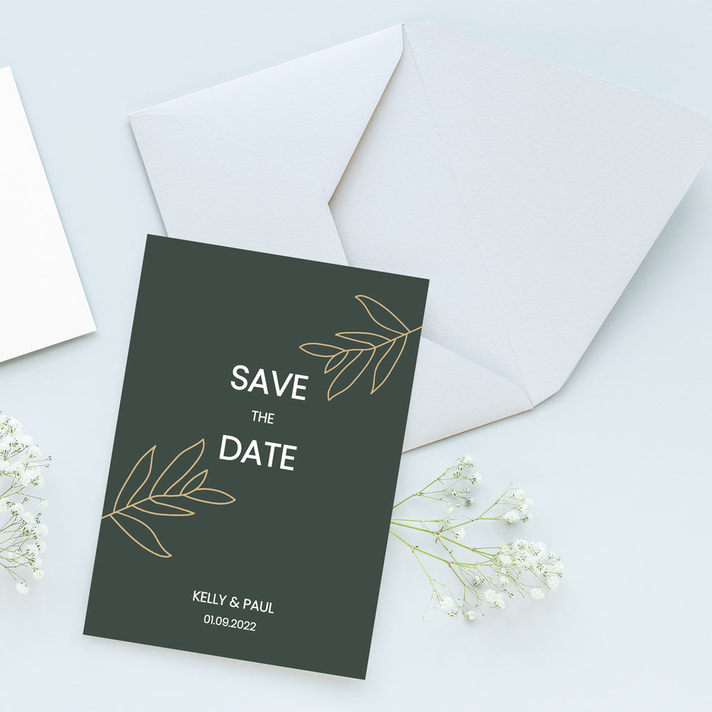 Olive ∙ Save the Date card - Bergmann Studio